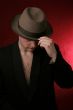 strainger - man in grey hat