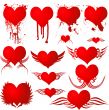 heart gothic blood