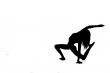 yoga silhouette