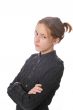 serious girl
