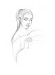 beautiful mother sketch