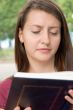 girl reads