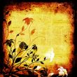 Floral grunge