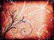 Floral grunge background
