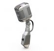 Retro microphone