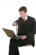 happy businessman