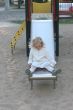 At the children`s playground