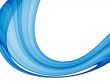 abstract blue wave