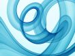 abstract blue swirls
