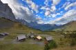 High-mountainous farm of maturing of cheeses