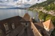 Walk on a roof of a fortress
