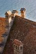 Red roof of a fortress