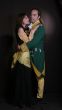 Dancing cuple Romantic of military service