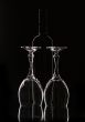 bottle of red wine and glasses