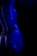 Drop of Water on human skin