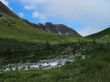 Stream in a green valley