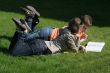 children with a book