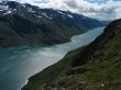 river among mountains