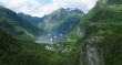 beautiful Geiranger fjord