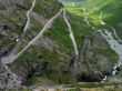 turns of  `The Troll Route`, Norway