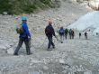 group of mountain-climbers