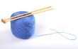 Needles on wool