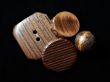 wooden buttons stack