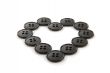 Heart from buttons