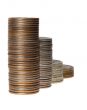 Graph from coins