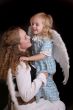 two happy angels