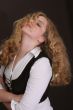 dancing curly hair girl
