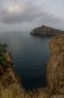 clouds, sea and rocks