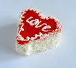 Fancy cake . Love