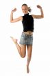 jumping girl