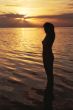 Sunset in Tahiti