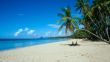 Palm Trees on Martinique Beach