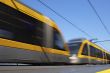 train in motion