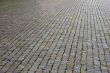 cobbled pavement