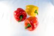 Different colored paprika