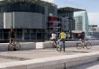 young people on bicycles