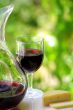 Red wine with cheese