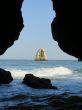  Grotto and sea
