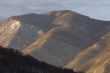 sunset in high mountains