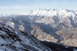 mountains from above