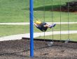 Kid on Swing
