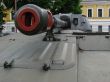 artillery howitzer stem close-up
