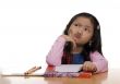Young Girl Writing 5