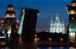 Smolny cathedral and drawbridge