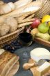 Bread and Wine Series with mixed fruit