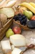 Bread and Wine Series with fruit and cheese